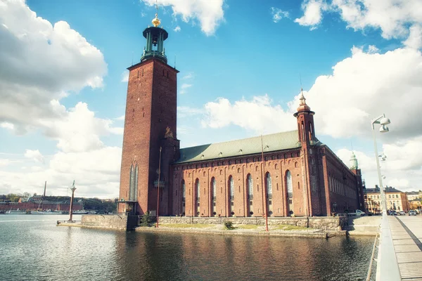 Stockholm, İsveç'te Belediye Binası — Stok fotoğraf