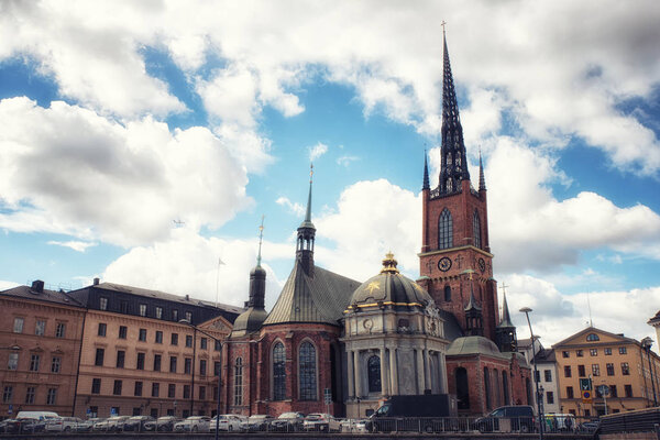 Церковь Риддархольм, Стокгольм, Швеция
