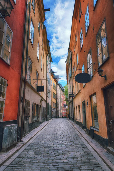 Gamla Stan in Stockholm,Sweden