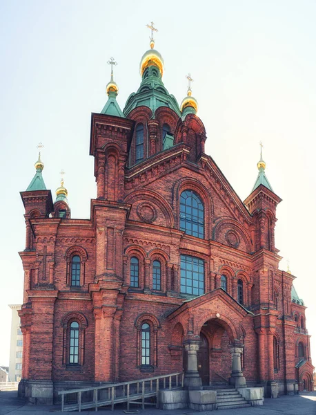 乌斯别斯基大教堂、 赫尔辛基 — 图库照片