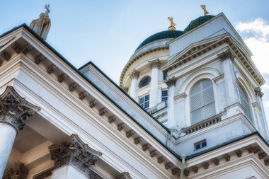 Finlandiya Helsinki Katedrali ayrıntıları