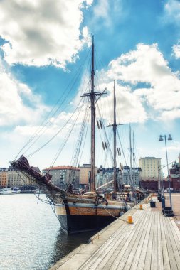 Dock, Helsinki, Finlandiya eski yelkenli gemiler