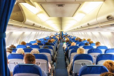Yolcu uçağının kabin