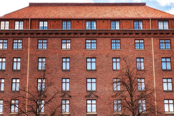 Modern Building Facade, Helsínquia, Finlândia — Fotografia de Stock