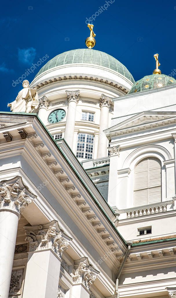 Helsinki cathedral in finland 