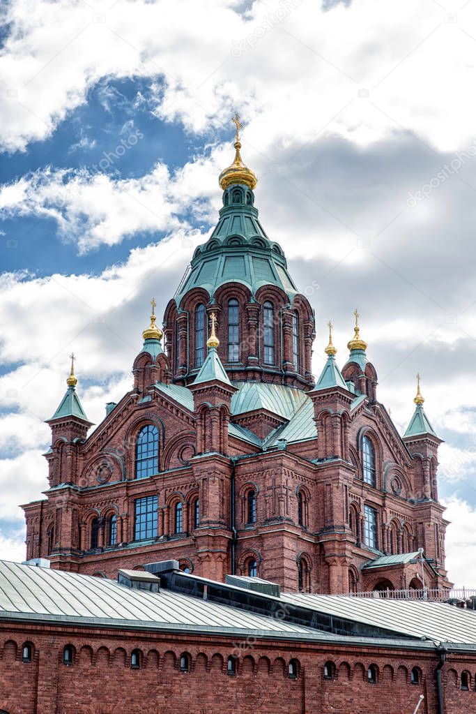 Uspenski cathedral in Helsinki