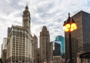 Wrigley Binası Chicago 'da.