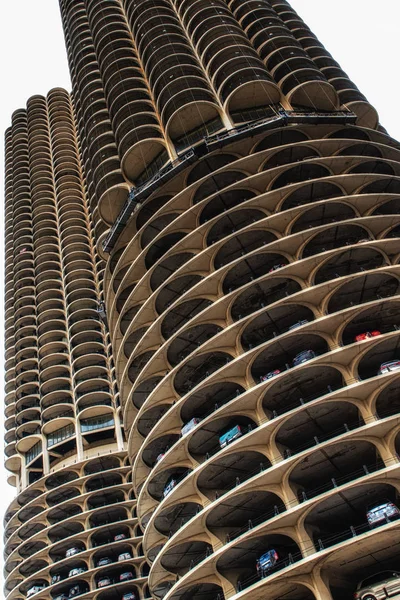 Edificio de aparcamiento Chicago — Foto de Stock