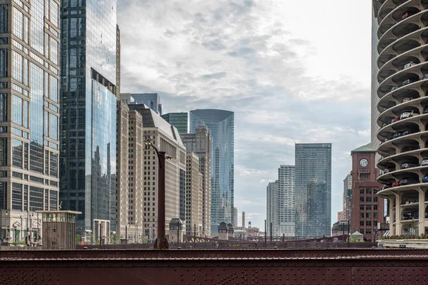 Chicago Downtown építészet — Stock Fotó
