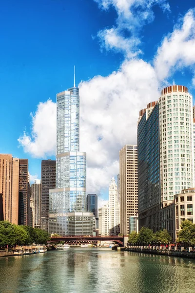 Cityscape Chicago Illinois, EE.UU. — Foto de Stock