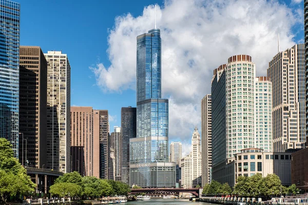 Cityscape Chicago Illinois, Stati Uniti — Foto Stock