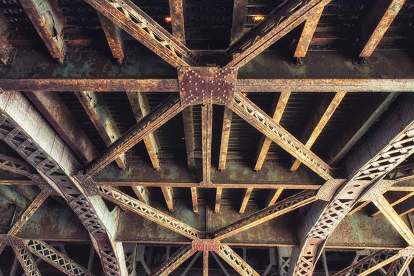 Detalhes da ponte abstrata — Fotografia de Stock