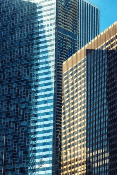 Kentsel Chicago Skyscaper manzara — Stok fotoğraf