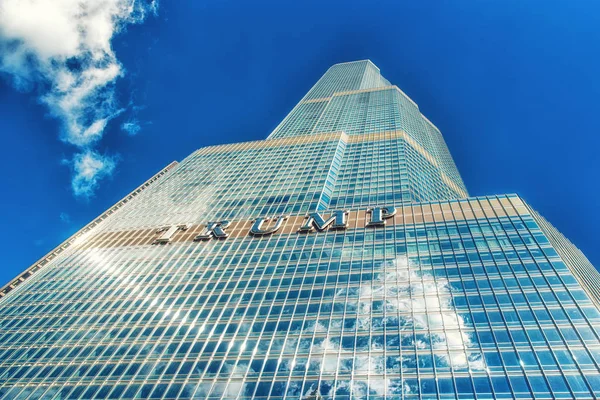 Trump Tower Chicago, Illinois, Verenigde Staten — Stockfoto