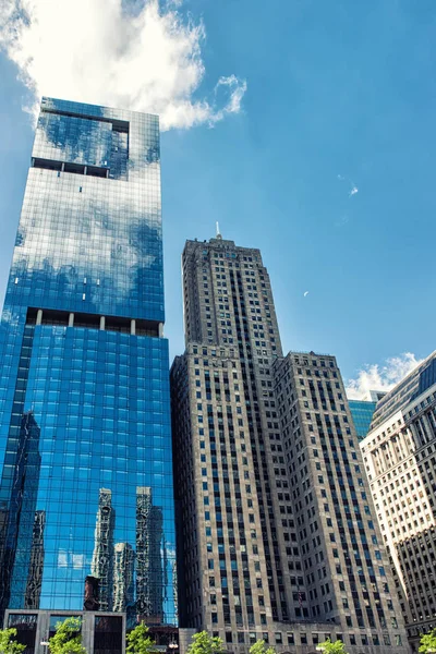 Wolkenkrabber in Chicago, Illinois, Verenigde Staten — Stockfoto