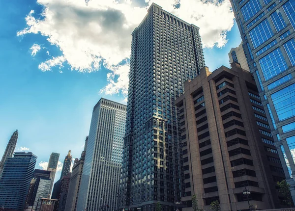 Cityscape Chicago, ILLINOIS, ABD — Stok fotoğraf