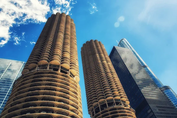 stock image Marina City Tower building