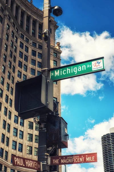 Magnificent Mile Chicago — Stock Photo, Image
