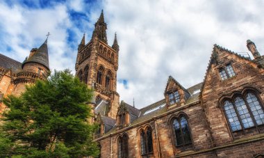 Glasgow Üniversitesi'nin architectual Ayrıntılar