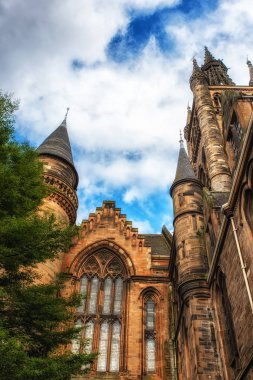 Glasgow Üniversitesi'nin architectual Ayrıntılar