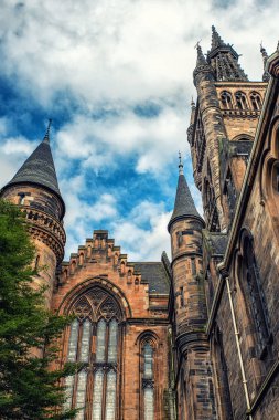 Glasgow Üniversitesi'nin architectual Ayrıntılar