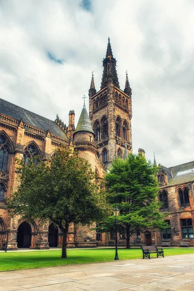 Glasgow Universitys klocktorn — Stockfoto