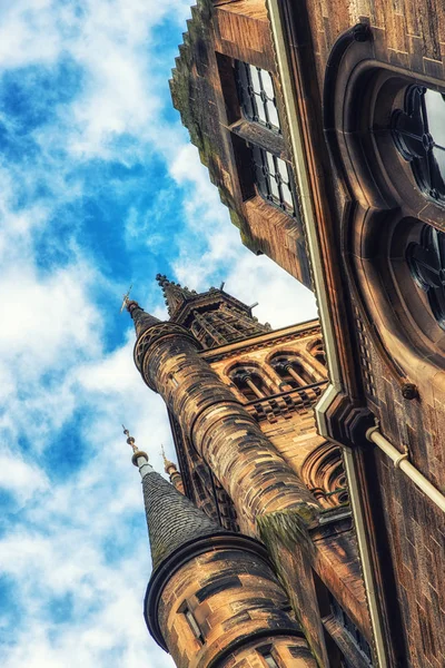 Glasgow University's architectual details — Stock Photo, Image