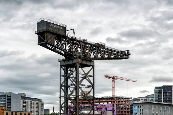 Guindaste Finnieston Glasgow — Fotografia de Stock