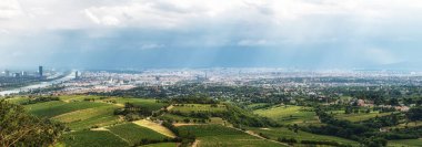 Viyana, Avusturya panoramik görünüm