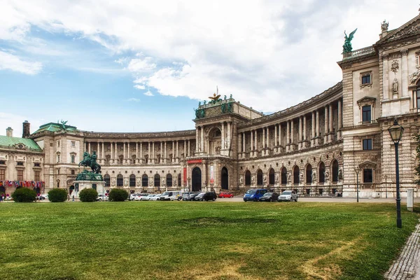 Císařský palác Hofburg Vídeň na den, Vídeň, Rakousko — Stock fotografie