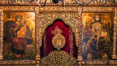 Resim ve Ohri Gölü, Mace St. Naum kilisede freskler