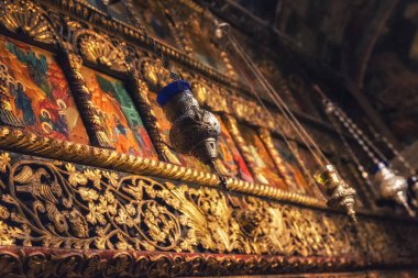 Resim ve Ohri Gölü, Mace St. Naum kilisede freskler