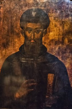 Resim ve Ohri Gölü, Mace St. Naum kilisede freskler