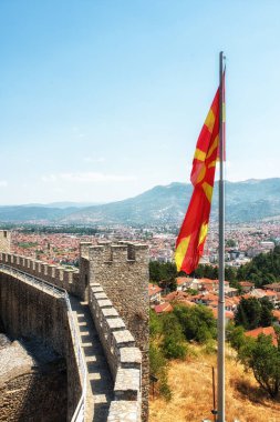 Samuels kale, Ohrid, Makedonya görünümünden