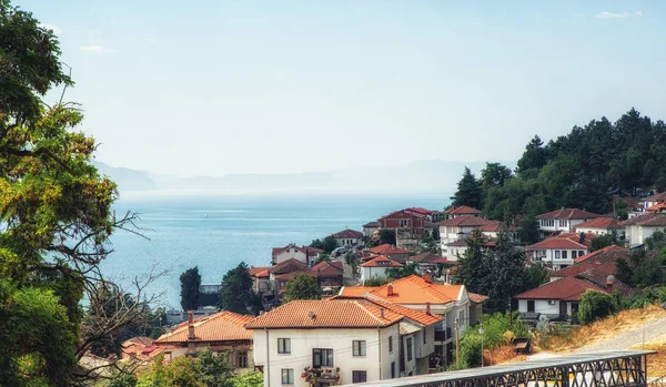 Cidade Velha Ohrid, Macedônia — Fotografia de Stock