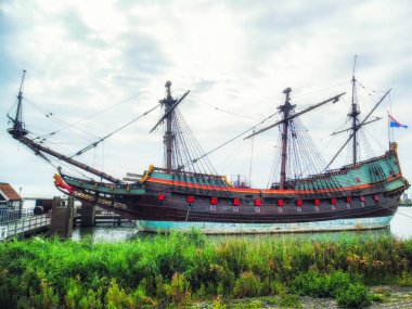 VOC vessel Batavia Lelystad, Flevoland, Netherlands