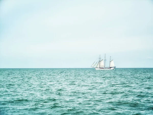 Navio à vela IJsselmeer — Fotografia de Stock