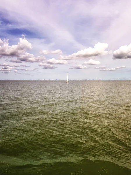 Στη λίμνη Ijsselmeer — Φωτογραφία Αρχείου