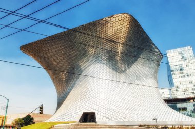 Mexico City sanat modern Soumaya Müzesi