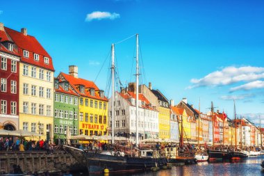 Nyhavn bölgesi en ünlü ve en güzel Simgesel Yapı biridir