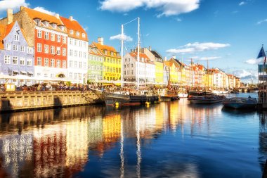 Nyhavn bölgesi en ünlü ve en güzel Simgesel Yapı biridir