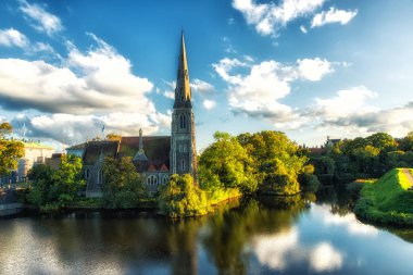 St. alban'ın Kilisesi, Kopenhag, Danimarka.