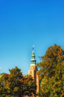 Danimarka'nın başkentine Copenhagen kalede Rosenborg Slot.