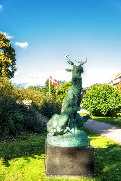 Geyik heykeli Copenhagen