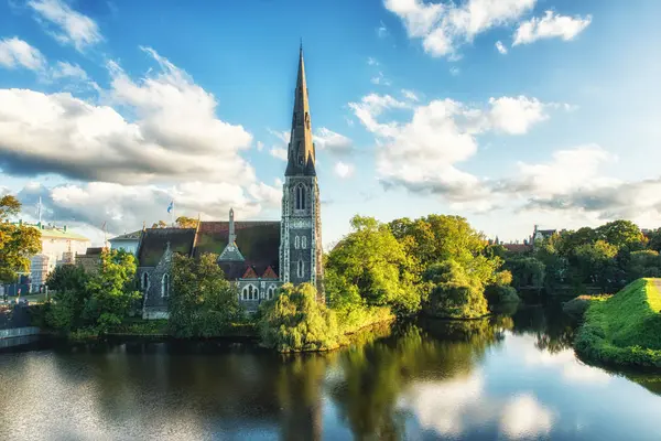 stock image St. Albans Church, Copenhagen, Denmark