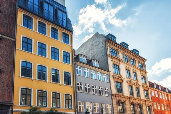 Fachada del edificio, Copenhague, Dinamarca —  Fotos de Stock