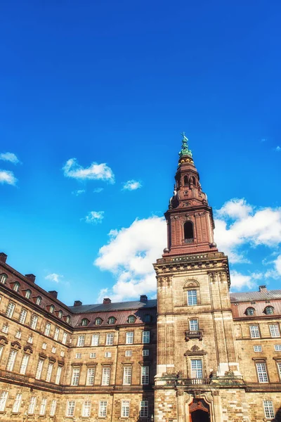 Kopenhagen Volksparlament Schloss Christiansborg Dänemark — Stockfoto