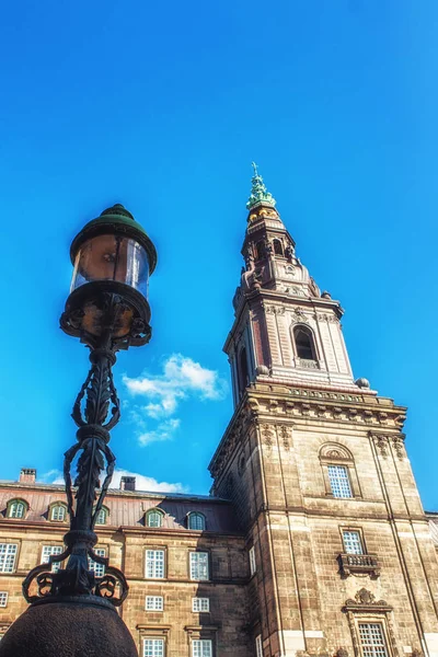 Schloss Christiansborg - Dänisches Parlament — Stockfoto