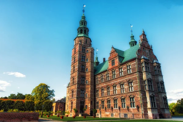 Danimarka'nın başkentine Copenhagen kalede Rosenborg Slot.