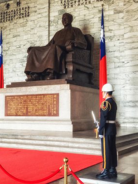 Muhafız Chiang Kai-Shek Memorial Hall Taipei
